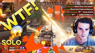 RANK 1 PLAYER GOES SOLO AND DROPS 27 BOMB! | But... PLOT TWIST! ? | APEX LEGENDS