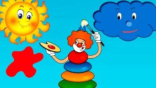 Вчимо кольори - Мультики для дітей українською мовою / Розвиток малюків