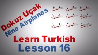 Learn Turkish Lesson 16 - The Turkish Numbers Part 1 - (From 0 to 10)