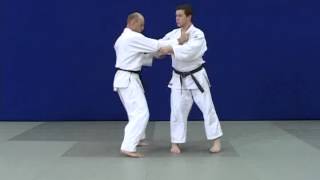 Harai goshi - Подхват бедром (под две ноги)