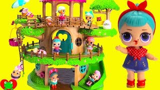 LOL Surprise Dolls GIANT Tree House Surprises