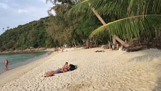 #55 Панган. Один из лучших пляжей для детей \ Haad Khom Beach \ 2018 - ЧАСТЬ 2