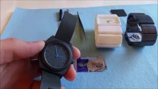 Nixon Watch Battery Replacement - Time Teller, Vega, Quatro, etc.