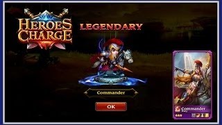 Heroes Charge Commander legendary quest   Военачальница легендарный квест