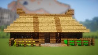 ЯПОНСКИЙ САРАЙ В MINECRAFT!