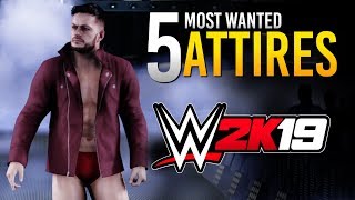 WWE 2K19: Finn Balor - 5 Most Wanted Attires for 2K19 ?