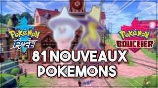 [SPOIL] Tous les nouveaux Pokémons de la 8ème génération ont leaks !