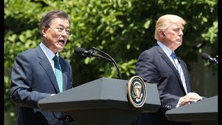 ?WATCH: President Donald Trump Holds URGENT Joint Press Conference with South Korean President Moon