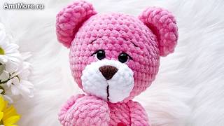 Амигуруми: схема Мишутка. Игрушки вязаные крючком - Free crochet patterns.