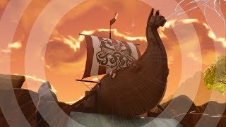 FORTNITE - CONHECENDO A NOVA ÁREA VIKING DO MAPA!