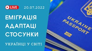 Етапи адаптації в іншій країні. Відносини на відстані. Особистий досвід еміграції