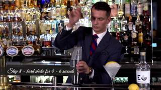The Waldorf Astoria - White Lady Cocktail Demonstration