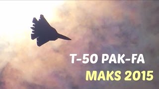 MAKS 2015 - T-50 PAK-FA HD