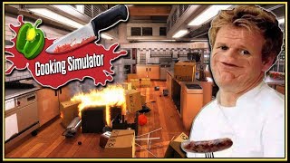 HELL'S KITCHEN SOSIG, I AM THE CHEF! - Cooking Simulator Gameplay