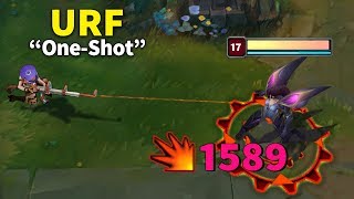 URF One Shot - Funny URF Moments (League of Legends)
