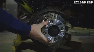 Переходные проставки с CF MOTO на автомобильные диски