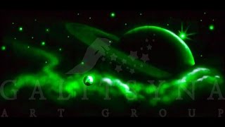 Рисование светом (светопись) во фризлайт-стиле