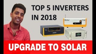 Solar Inverters:  Top 5 brands and top 5 best selling solar inverter in 2019.