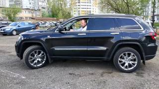 Проверка блокировки заднего дифференциала на Jeep Grand Cherokee WK2 2012