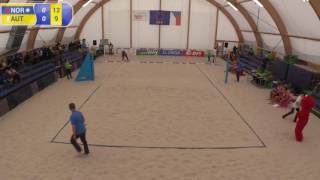 BEACHVOLLEY Berntsen Sorum NOR-Müllner Schnetzer AUT-CEV Satellite Pelhrimov-semifinal