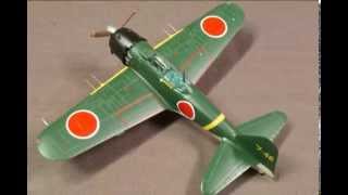 【完成品模型】三菱零式艦上戦闘機（ゼロ戦） A6M5C 1/72　36352