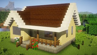 КАК ПОСТРОИТЬ ДОМ ДЛЯ ДВОИХ В МАЙНКРАФТ//2-Х ЭТАЖНЫЙ ДОМ В MINECRAFT