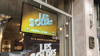 ECRAN VITRINE MAGASIN : vitrine digitale boutique Maison de la Literie PLV Broker