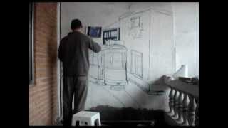Pintura em parede - "Pipocasso"