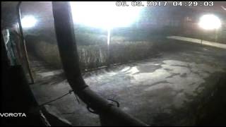 Момент землетрясения в Грозном. 06.03.2017 рм04:29