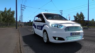 Euro Truck Simulator 2 ETS 2 Ford Tourneo Courier  TrackIR 4 Pro [1080P]