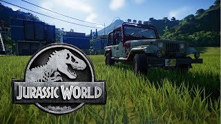 Как получить машину из "Парка юрского периода" в игре Jurassic World Evolution! Прохождение #17