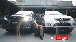 #PAJERO #FORTUNER DUEL antara PAJERO DAKAR vs FORTUNER VNT TRD Kira2 warga Indonesia memilih mana ?
