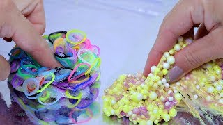 How to make SUPER CRUNCHY slime - Floam Slime | SATISFYING ASMR SLIME VIDEO