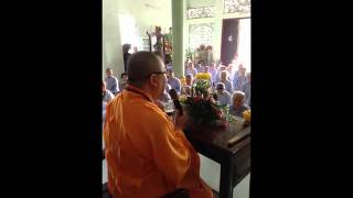 THUYẾT GIẢNG TẠI CHÙA TÂN THÁI QUẬN SƠN TRÀ TP  ĐÀ NẴNG 16 10 2014