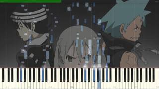 How to play Soul Eater OP 1 Piano Tutorial - Synthesia