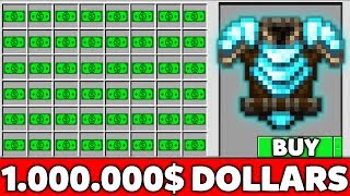 Minecraft Battle: NOOB BUY SUPER ARMOR GOD FOR 1.000.000$ MILLION Challenge in Minecraft Animation