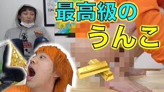 金箔だけを食べてたらうんこじゃなくて金塊が出るんじゃね？