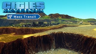 Прохождение Cities Skyline (Mass Transit) #14 Район у водопада