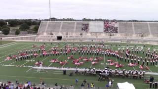 James Madison High School Mighty Maverick Band and Color guard - ' Uncaged '