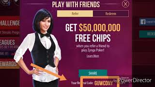 كود تربح 50000000 50مليون بسهولة بوكر Zynga Poker