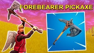 New Forebearer Pickaxe Gameplay - Fortnite Battle Royale