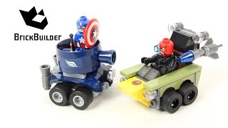 Lego Super Heroes 76065 Mighty Micros: Captain America vs. Red Skull  - Lego Speed Build