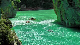 Verdon Gorge (Gorges du Verdon, Grand Canyon du Verdon), South France [HD] (videoturysta)