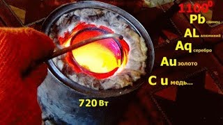 Муфельная .печь-  самоделка для начинающих .muffle furnace