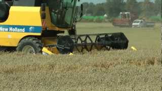 Żniwa 2012 Pszenica - New Holland TC5070, Ursus 1634, Same Silver 130, Zetor 7745 *Żuławy*