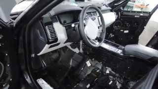 ANTI-SHUM.RU Разобрали новый Range Rover для шумоизоляции