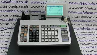 Till Receipt Printing Blank Problem Casio SE-S400 / SE-S800 / PCR-T500 / PCR-T520 Cash Register