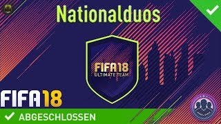 NATIONALDUOS SBC! [BILLIG/EINFACH] | GERMAN/DEUTSCH | FIFA 18 ULTIMATE TEAM