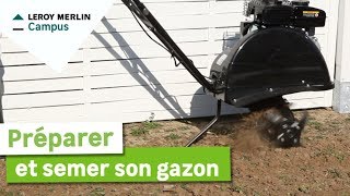 Comment préparer et semer son gazon ? Leroy Merlin