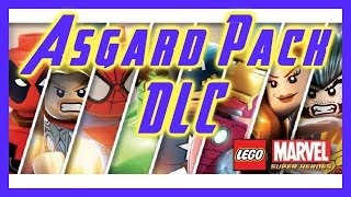 LEGO MARVEL SUPER HEROES | ASGARD PACK DLC | ODIN | MALEKITH | 8 NEW CHARACTERS | HD